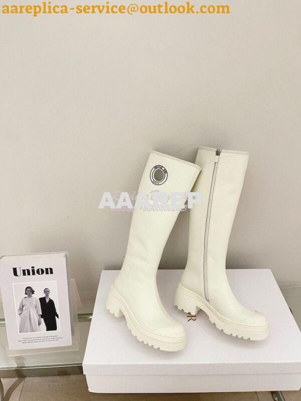 Replica Dior Symbol Boot Supple Calfskin KCI766 8