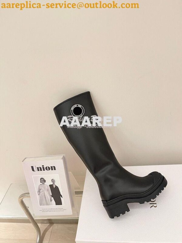 Replica Dior Symbol Boot Supple Calfskin KCI766 16