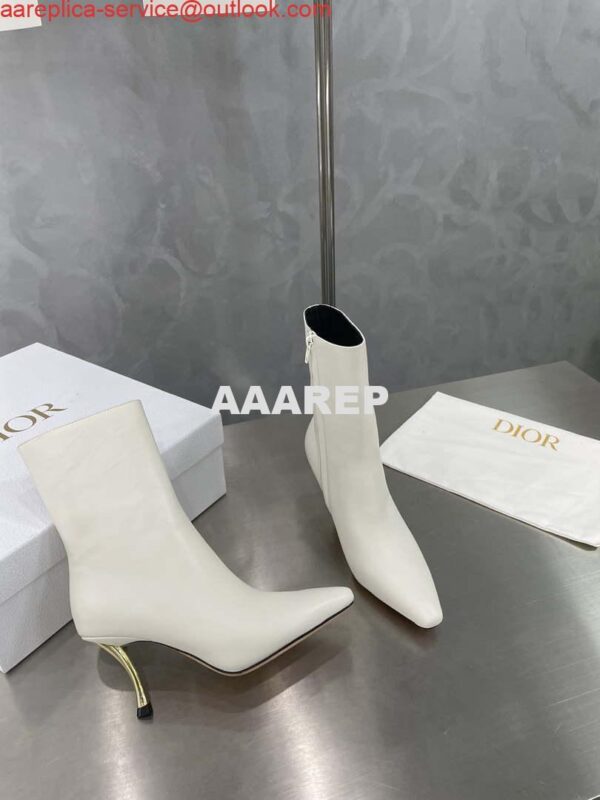 Replica Dior Women's Shoes – D-Fame Heeled Angle Boot – KCI806VVV_S900 – # 192877 6