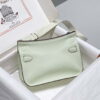 Replica Hermes 316413 Jyspiere Leather Hermes bags Gray h900920