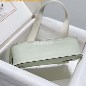 Replica Hermes 316413 Jyspiere Leather Hermes bags Light Green H900919 2