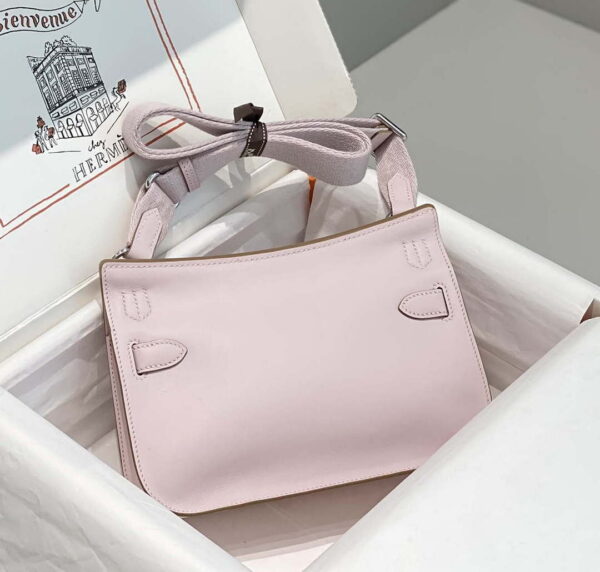 Replica Hermes 316413 Jyspiere Leather Hermes bags Pink H900916 3