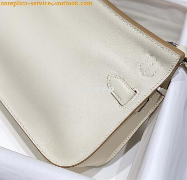 Replica Hermes 316413 Jyspiere Leather Hermes bags White H900917 4