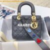 Replica My Lady Dior Bag Lambskin with Customisable Shoulder Strap Bla