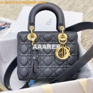 Replica My Lady Dior Bag Lambskin with Customisable Shoulder Strap Dar 2