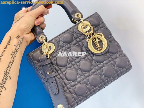 Replica My Lady Dior Bag Lambskin with Customisable Shoulder Strap Dar 6