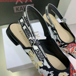 Replica Dior Women's Shoes KCB384TFL_S900 J'ADIOR Slingback Ballerina Flat 195798 2