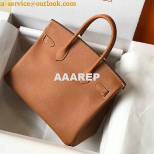 Replica Hermes Birkin Designer Tote Bag Epsom Leather 28356 Brown 2