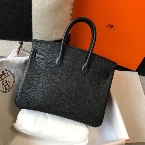 Replica Hermes Birkin Designer Tote Bag Togo Leather 28334 Black 3