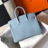 Replica Hermes Birkin Designer Tote Bag Togo Leather 28336 Blue 2