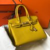 Replica Hermes Birkin Designer Tote Bag Togo Leather 28337 Dark Green