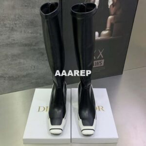 Replica Dior Women's Shoes KCI799NSR_S20X D-Motion Heeled Boot 191443