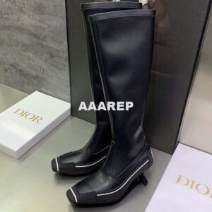 Replica Dior Women's Shoes KCI799NSR_S20X D-Motion Heeled Boot 191444 2