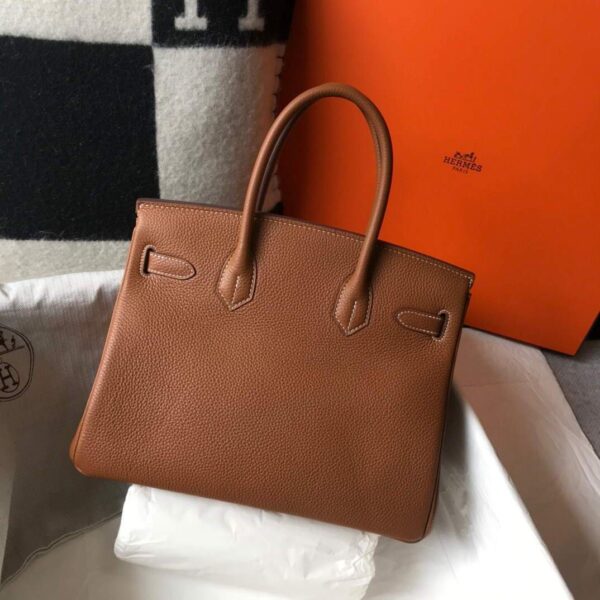 Replica Hermes Birkin Designer Tote Bag Togo Leather 28340 Tan 3