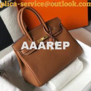 Replica Hermes Birkin Designer Tote Bag Togo Leather 28340 Tan 2