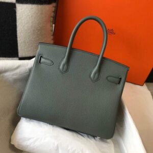 Replica Hermes Birkin Designer Tote Bag Togo Leather 28346 Almond Green