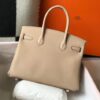 Replica Hermes Birkin Designer Tote Bag Togo Leather 28346 Almond Green