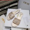 Replica Dior Women's Slippers Designer Dior Sandals Flats Shoes D81205