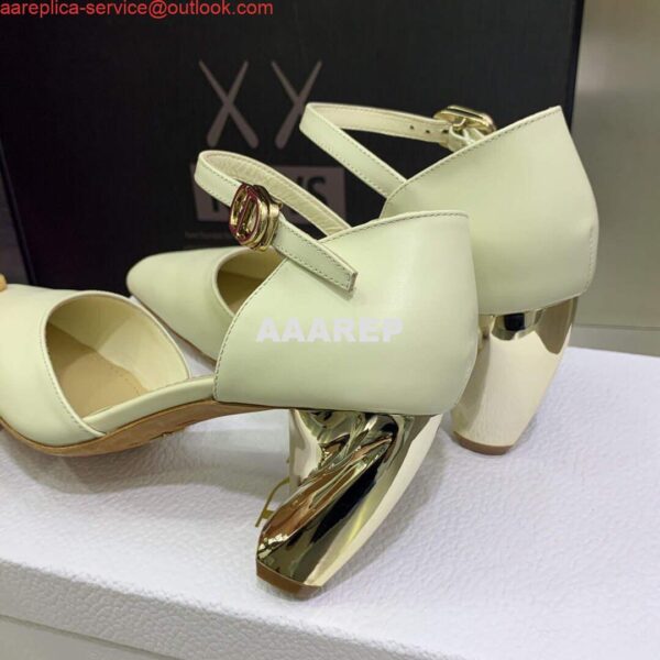 Replica Dior Women's Shoes Rhodes Heeled Shaped and hollow Shoes D88231 6