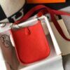 Replica Hermes Evelyne Bag Designer Hermes Mini Crossbody Real Bag 20433 Avocado Green 2