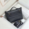 Replica Hermes Mini 2424 Leather 21cm H230262 Brown