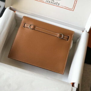 Replica Hermes Kelly Danse 22cm Leather Bag 20353 Tan