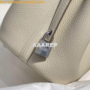 Replica Hermes H056289 Picotin Lock 18 22 Bag H330013 Silver 2