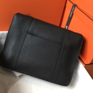 Replica Hermes H074774CK37 Steve light messenger bag 34cm Black