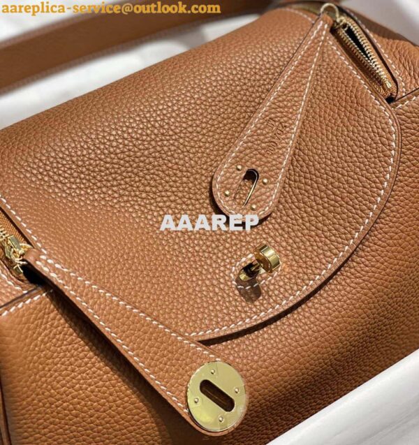 Replica Hermes H073428 Lindy Bag 26 30 H231938 7