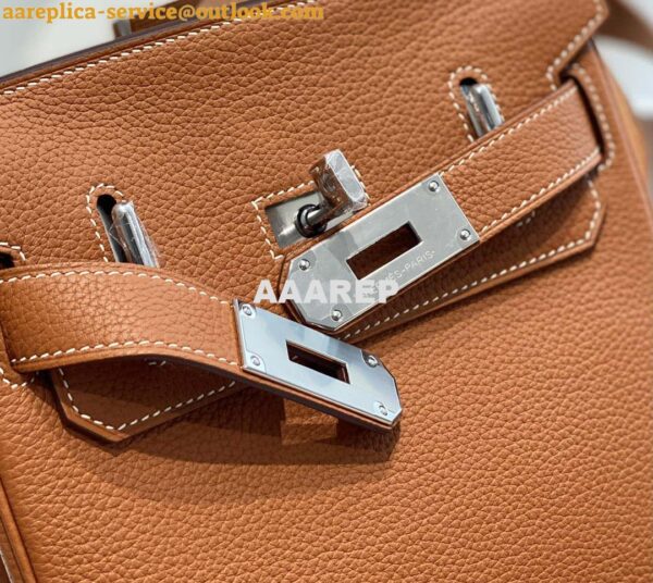 Replica Hermes H083591CK89 Hac a Dos GM backpack Orange 4