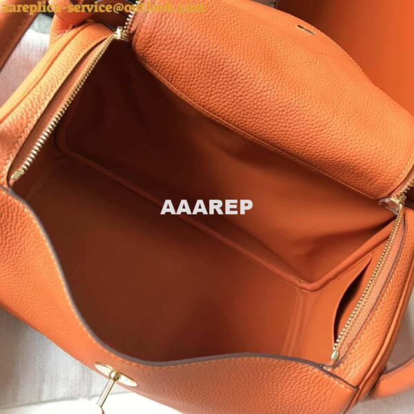 Replica Hermes H073428 Lindy Bag 26 30 H231946 10