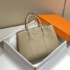 Replica Hermes Light Gray Togo Medium Garden Party 36cm Bag H239056 2