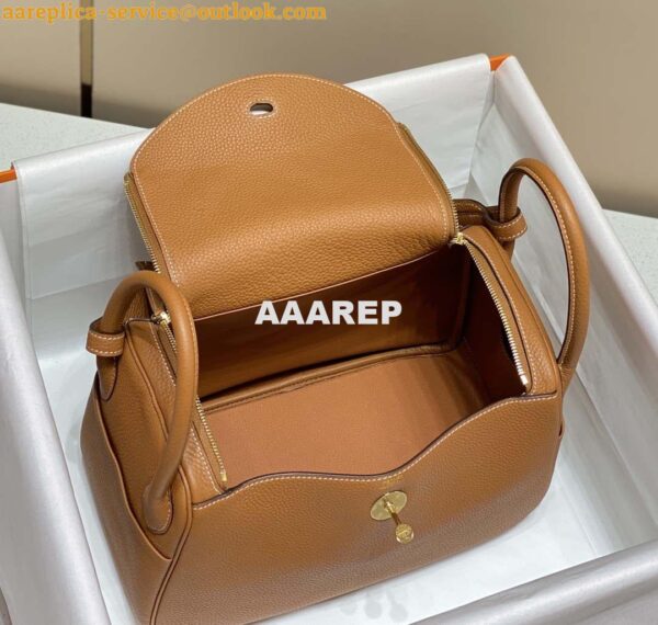 Replica Hermes H073428 Lindy Bag 26 30 H231954 10