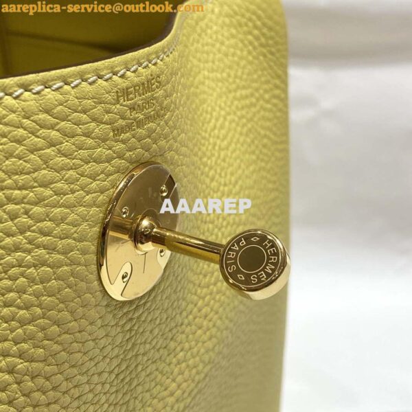 Replica Hermes H073428 Lindy Bag 26 30 H231955 7