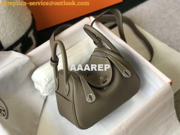 Replica Hermes H079086 Lindy Mini Bag 19cm H231915 4