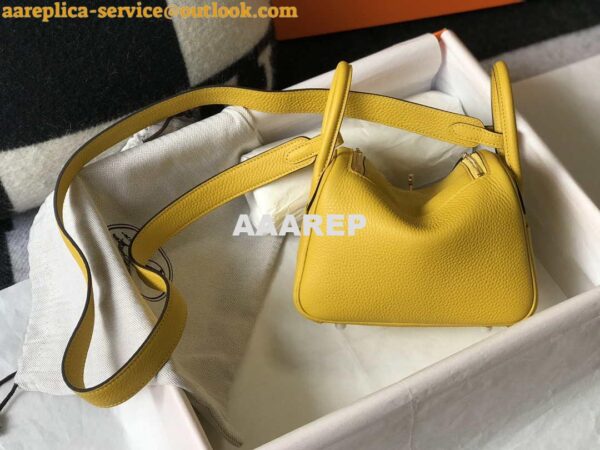 Replica Hermes H079086 Lindy Mini Bag 19cm H231917 3