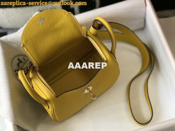 Replica Hermes H079086 Lindy Mini Bag 19cm H231917 10