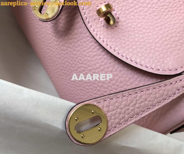 Replica Hermes H079086 Lindy Mini Bag 19cm H231919 7