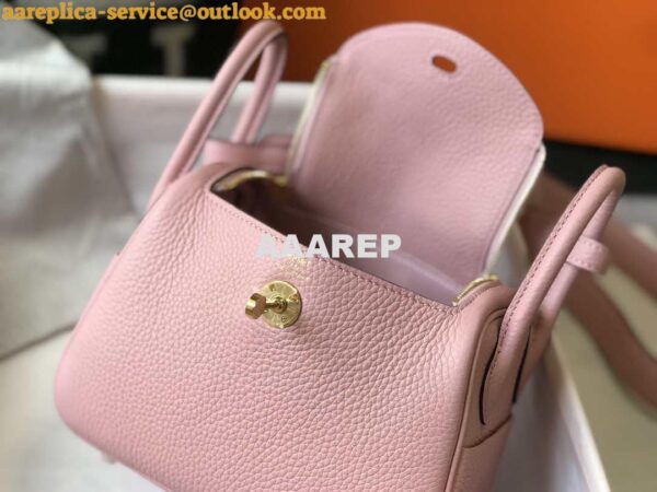 Replica Hermes H079086 Lindy Mini Bag 19cm H231919 8