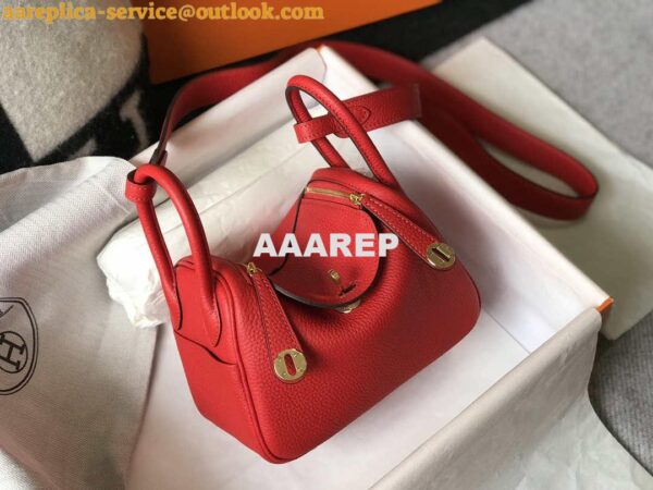 Replica Hermes H079086 Lindy Mini Bag 19cm H231923 4