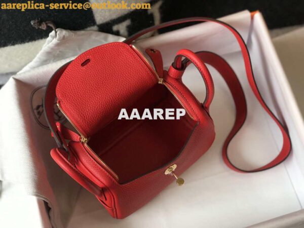 Replica Hermes H079086 Lindy Mini Bag 19cm H231923 10