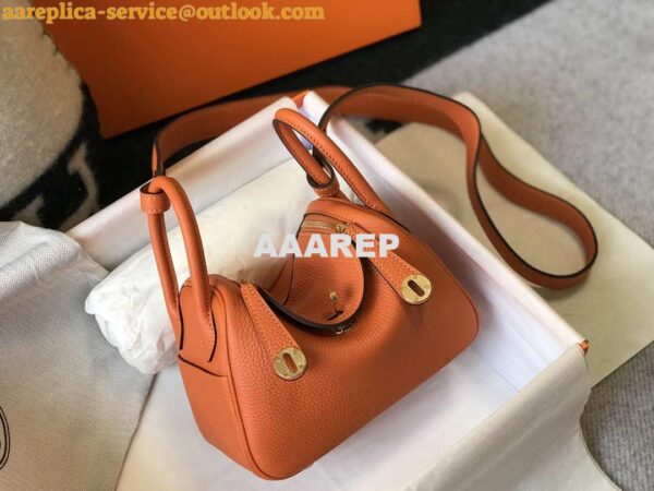 Replica Hermes H079086 Lindy Mini Bag 19cm H231924 4