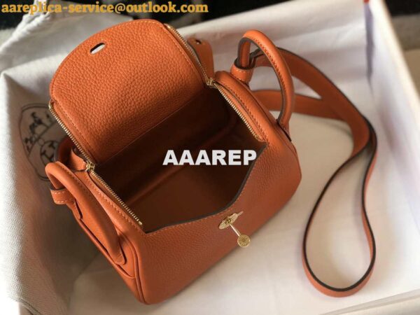 Replica Hermes H079086 Lindy Mini Bag 19cm H231924 10