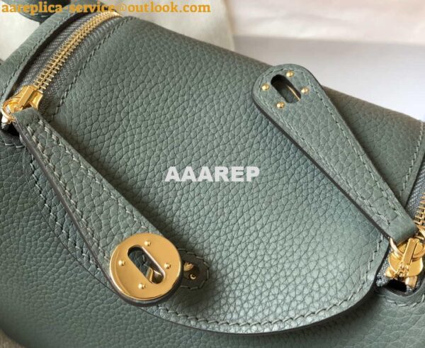 Replica Hermes H079086CK18 Lindy Mini Bag 19cm Semi-manual H231905 6