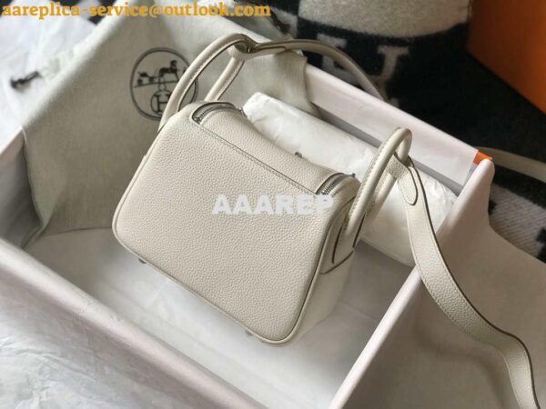 Replica Hermes H079086CK18 Lindy Mini Bag 19cm Semi-manual H231906 4