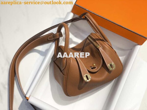 Replica Hermes H079086 Lindy Mini Bag 19cm H231934 4