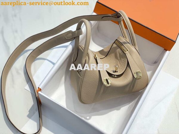 Replica Hermes H079086 Lindy Mini Bag 19cm H231935 4