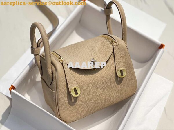 Replica Hermes H079086 Lindy Mini Bag 19cm H231935 5