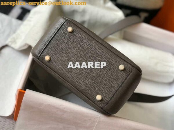 Replica Hermes H079086CK18 Lindy Mini Bag 19cm Semi-manual H231907 9