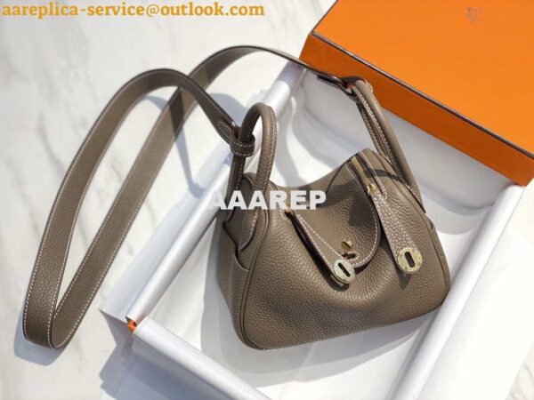 Replica Hermes H079086 Lindy Mini Bag 19cm H231936 4